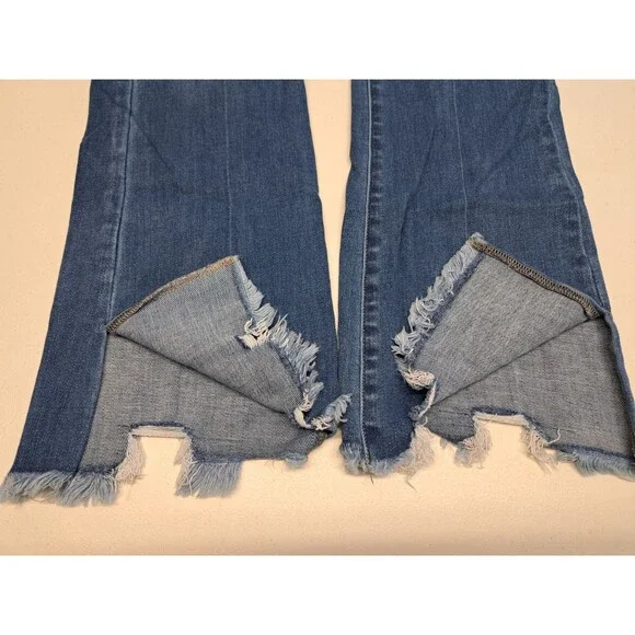 Kancan By Maurice's Frayed Jeans 9 - Picture 4 of 6